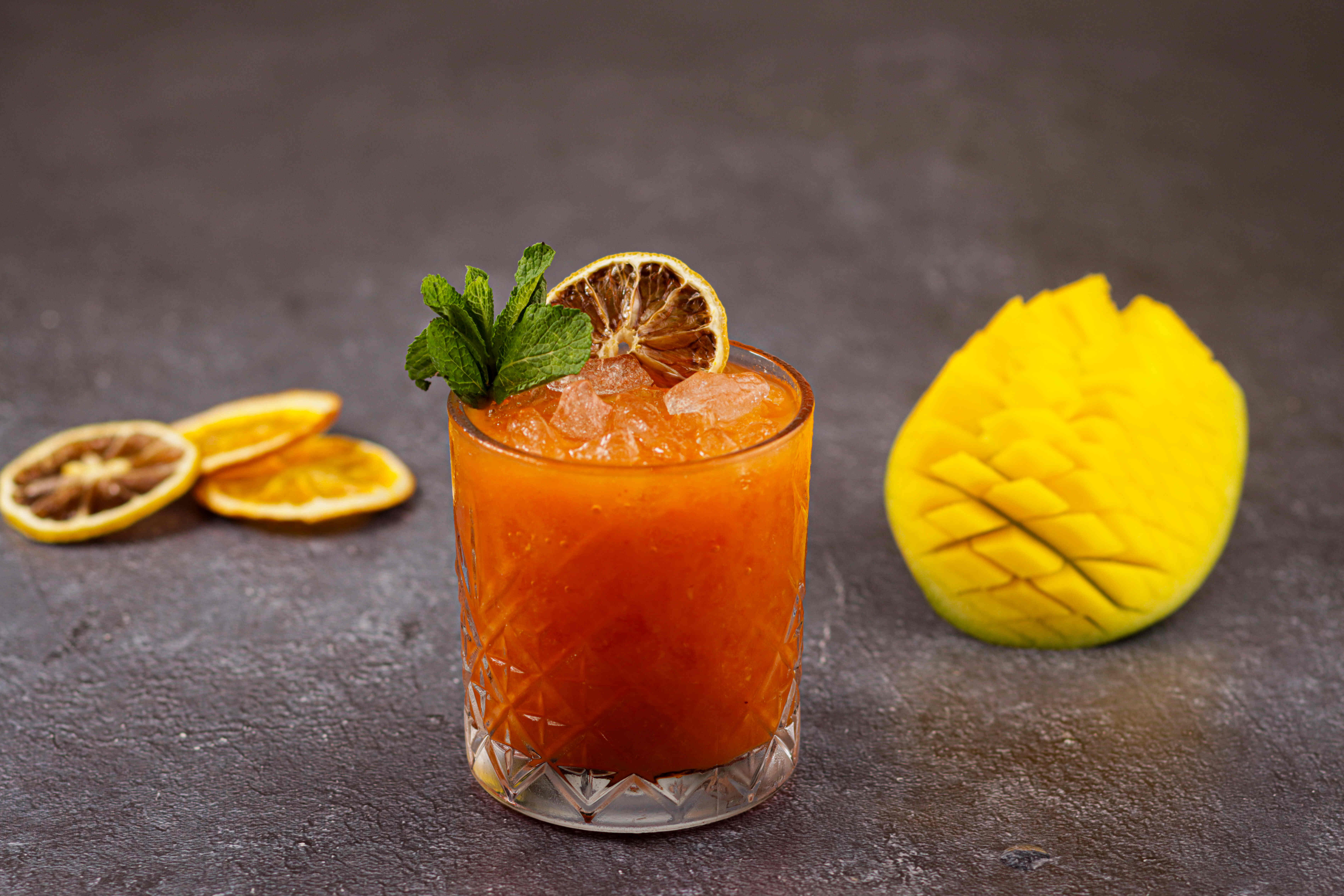 mango & raspberry