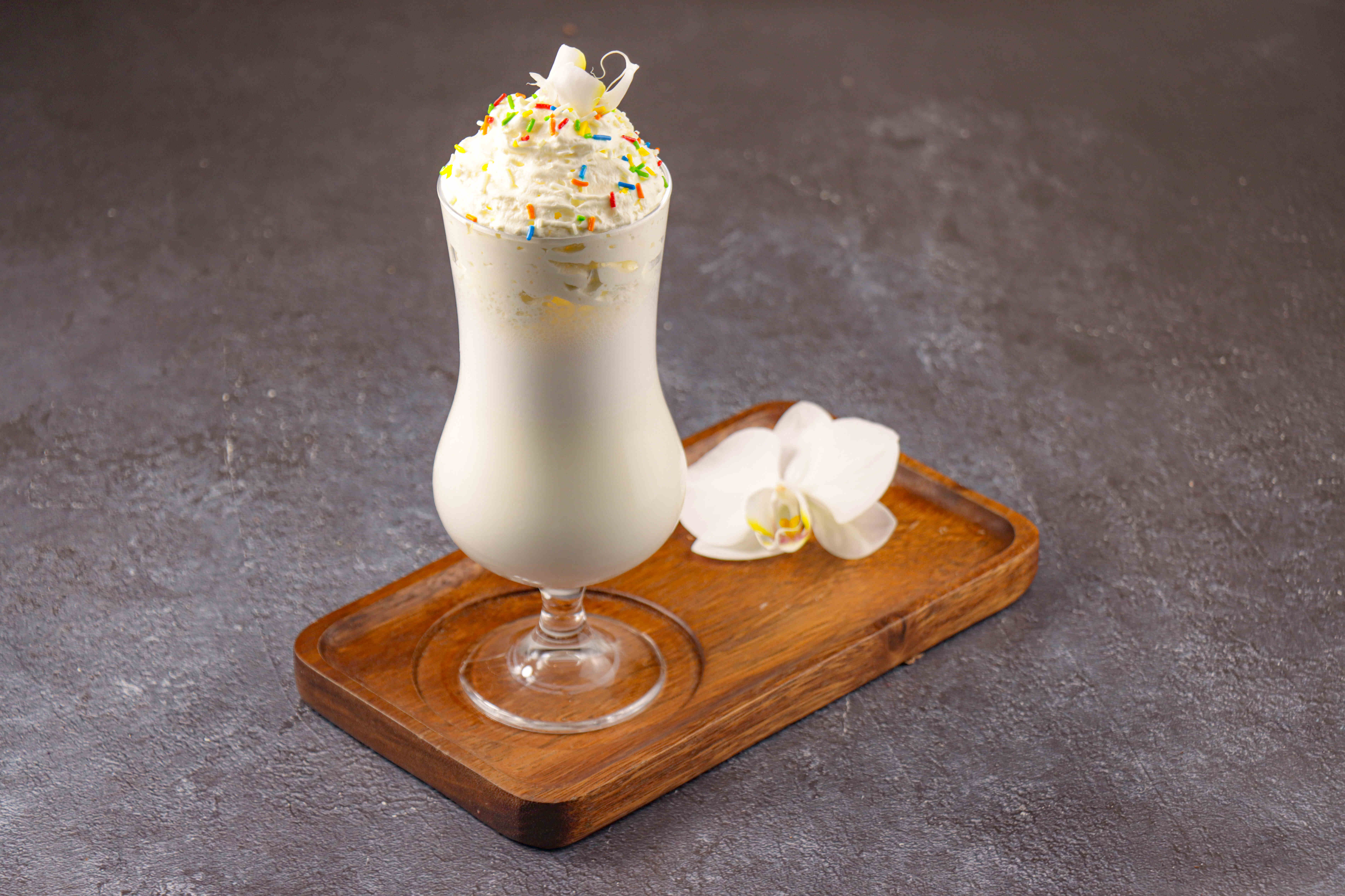 vanilla milkshake